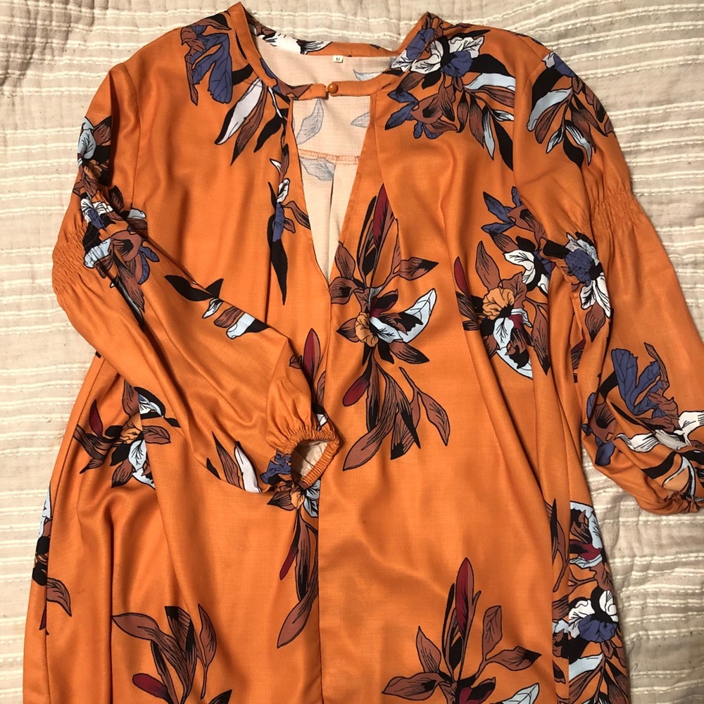 Boutique Floral Printed Tunic